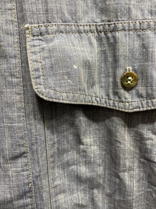 IM ISSEY MIYAKE（アイエムイッセイミヤケ）IM ISSEY MIYAKE (アイエムイッセイミヤケ) オープンカラーシャツ インディゴ サイズ:Sの古着・服飾アイテム