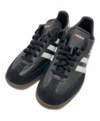 adidasアディダス）の古着「Samba Leather」｜ブラック