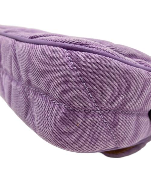 COACH（コーチ）COACH (コーチ) ヘイリー フラップ バッグ パープルの古着・服飾アイテム