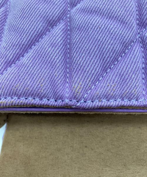 COACH（コーチ）COACH (コーチ) ヘイリー フラップ バッグ パープルの古着・服飾アイテム