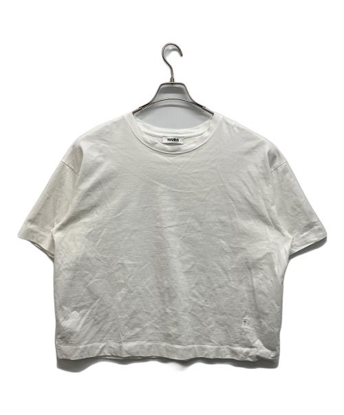 TEURN STUDIOS（-）TEURN STUDIOS (-) Oversized cotton t-shirt ホワイト サイズ:Sの古着・服飾アイテム