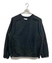 YOKE（ヨーク）の古着「BROKEN CREWNECK SWEATER」｜グリーン