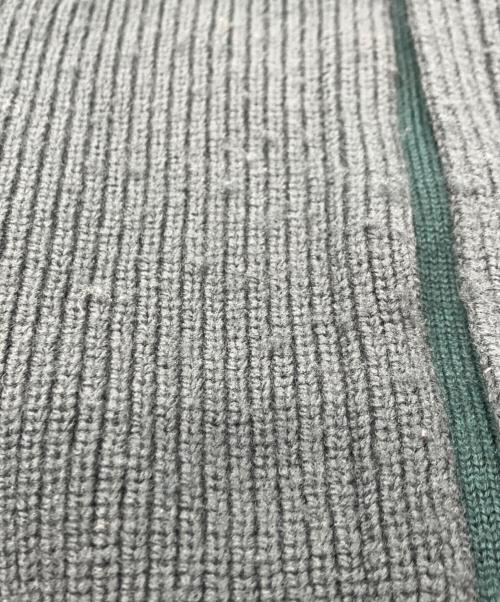 YOKE（ヨーク）YOKE (ヨーク) BROKEN CREWNECK SWEATER グリーン サイズ:3の古着・服飾アイテム