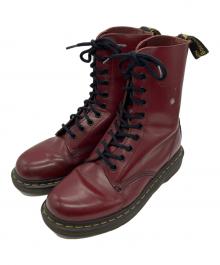 Dr.Martens（ドクターマーチン）の古着「10ホールブーツ」｜ボルドー