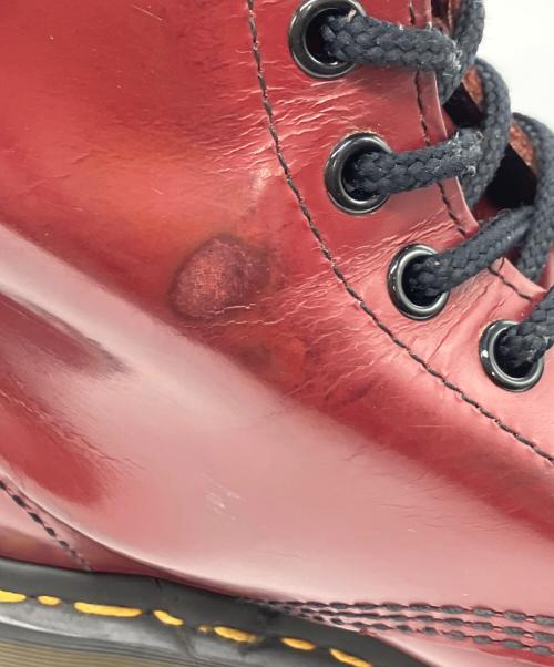 Dr.Martens（ドクターマーチン）Dr.Martens (ドクターマーチン) 10ホールブーツ ボルドー サイズ:25cmの古着・服飾アイテム