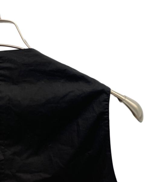 TAGLIATORE（タリアトーレ）TAGLIATORE (タリアトーレ) JEREMY ラムレザー5Bベスト ブラック サイズ:54 未使用品の古着・服飾アイテム