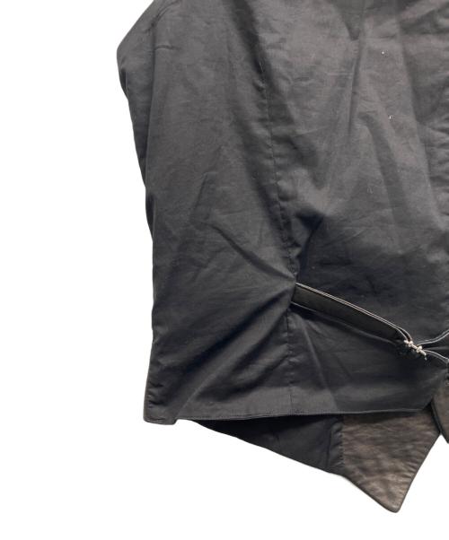 TAGLIATORE（タリアトーレ）TAGLIATORE (タリアトーレ) JEREMY ラムレザー5Bベスト ブラック サイズ:54 未使用品の古着・服飾アイテム