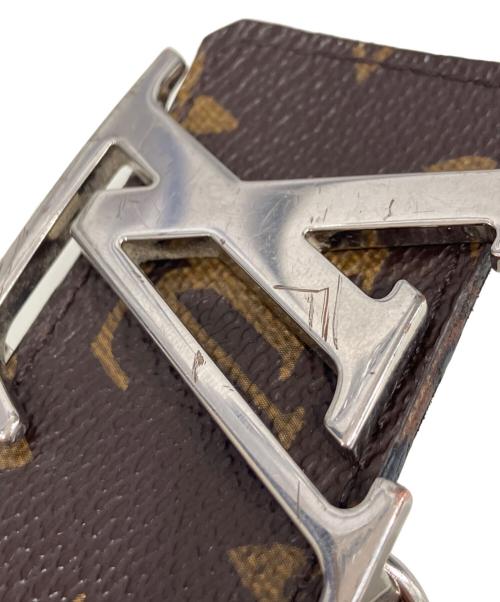 LOUIS VUITTON（ルイ ヴィトン）LOUIS VUITTON (ルイ ヴィトン) サンチュールLVイニシャル ベルト ブラウン サイズ:下記参照の古着・服飾アイテム