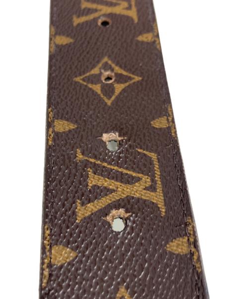 LOUIS VUITTON（ルイ ヴィトン）LOUIS VUITTON (ルイ ヴィトン) サンチュールLVイニシャル ベルト ブラウン サイズ:下記参照の古着・服飾アイテム