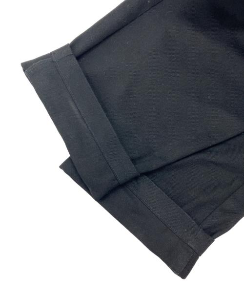 Schott（ショット）Schott (ショット) TC DOUBLE PLEATED WIDE PANTS ブラック サイズ:Mの古着・服飾アイテム