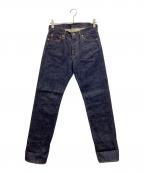 JAPAN BLUE JEANSジャパンブルージーンズ）の古着「JAPAN BLUE JEANS J501 ルーズモデル 14.8oz ハードデニム セルヴィッチ」｜インディゴ