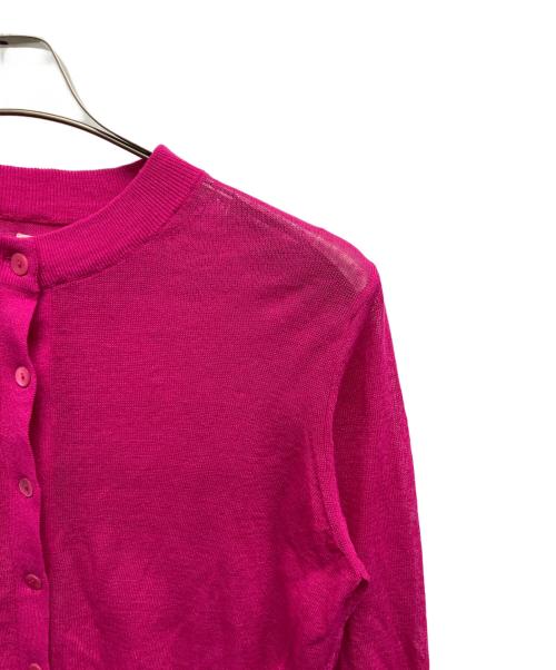 RHC Ron Herman（アールエイチシー ロンハーマン）RHC Ron Herman (アールエイチシー ロンハーマン) シアーカーディガン ピンク サイズ:Sの古着・服飾アイテム