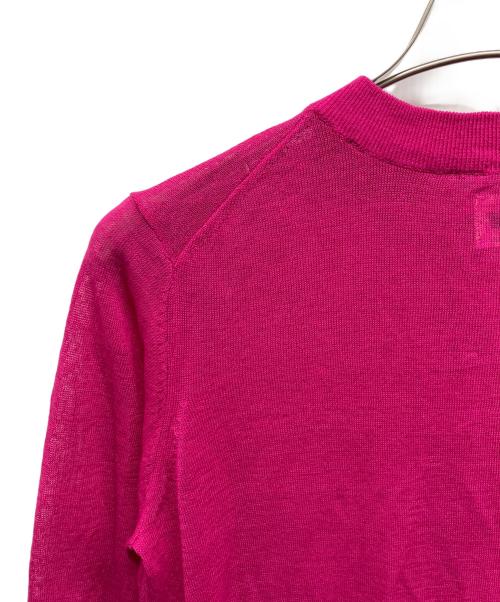 RHC Ron Herman（アールエイチシー ロンハーマン）RHC Ron Herman (アールエイチシー ロンハーマン) シアーカーディガン ピンク サイズ:Sの古着・服飾アイテム