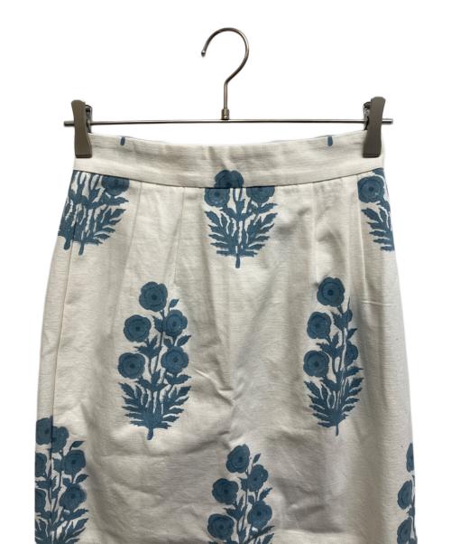 RHC Ron Herman（アールエイチシー ロンハーマン）RHC Ron Herman (アールエイチシー ロンハーマン) SZ Blockprints (エスゼットブロックプリント) フラワープリントスカート ホワイト サイズ:XSの古着・服飾アイテム