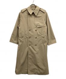 Traditional Weatherwear（トラディショナルウェザーウェア）の古着「撥水 ライトウェイトタフタ トレンチ コート」｜ベージュ