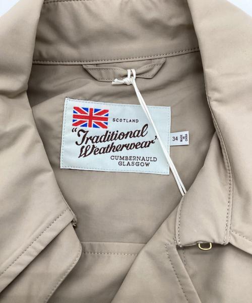 Traditional Weatherwear（トラディショナルウェザーウェア）Traditional Weatherwear (トラディショナルウェザーウェア) 撥水 ライトウェイトタフタ トレンチ コート ベージュ サイズ:34の古着・服飾アイテム