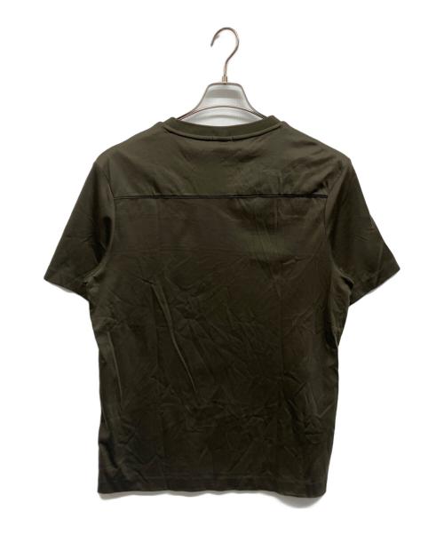 BOSS HUGO BOSS（ボス ヒューゴボス）BOSS HUGO BOSS (ボス ヒューゴボス) フロントラインTシャツ ブラウン サイズ:Mの古着・服飾アイテム