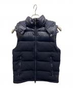 POLO RALPH LAURENポロ・ラルフローレン）の古着「ウール×ナイロンダウンベスト」｜ネイビー