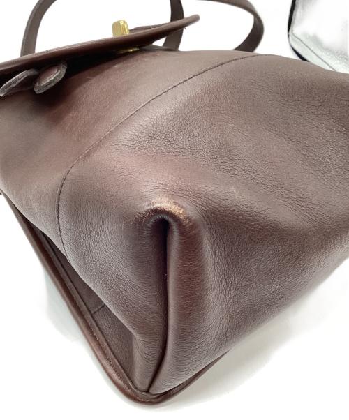 COACH（コーチ）COACH (コーチ) ターンロックリュック ブラウン サイズ:下記参照の古着・服飾アイテム