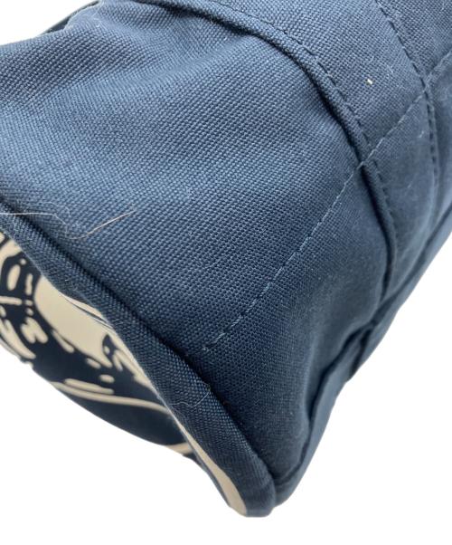 Hysteric Glamour（ヒステリックグラマー）Hysteric Glamour (ヒステリックグラマー) SEE NO EVIL ミニドラムバッグ ネイビーの古着・服飾アイテム