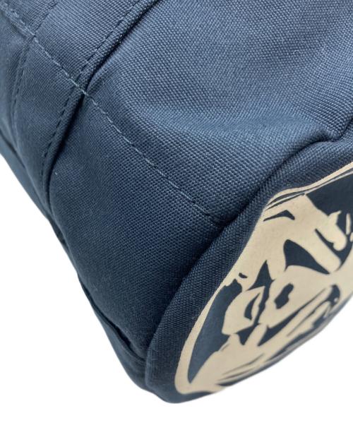 Hysteric Glamour（ヒステリックグラマー）Hysteric Glamour (ヒステリックグラマー) SEE NO EVIL ミニドラムバッグ ネイビーの古着・服飾アイテム