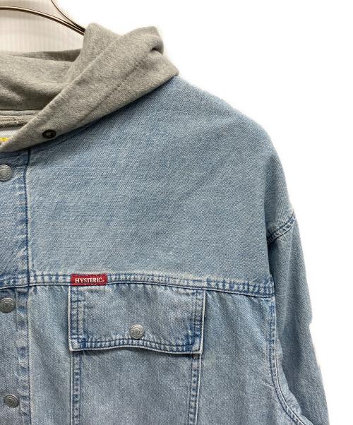 Hysteric Glamour（ヒステリックグラマー）Hysteric Glamour (ヒステリックグラマー) DOPEオーバーサイズカバーオール ブルー サイズ:Freeの古着・服飾アイテム