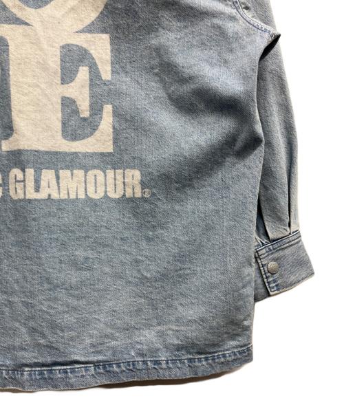 Hysteric Glamour（ヒステリックグラマー）Hysteric Glamour (ヒステリックグラマー) DOPEオーバーサイズカバーオール ブルー サイズ:Freeの古着・服飾アイテム