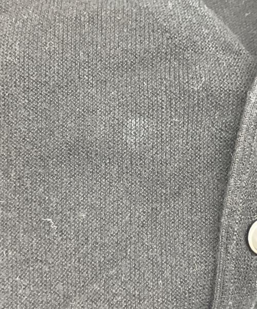 LACOSTE（ラコステ）LACOSTE (ラコステ) BEAMS BOY (ビームスボーイ) 別注ニットカーディガン ブラック サイズ:38の古着・服飾アイテム