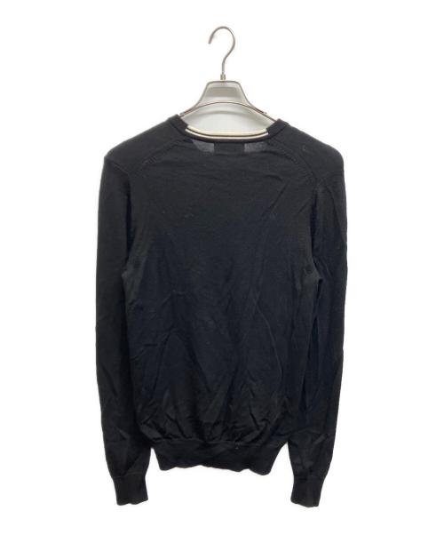FRED PERRY（フレッドペリー）FRED PERRY (フレッドペリー) Vネックニット ブラック サイズ:Sの古着・服飾アイテム