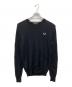 FRED PERRY（フレッドペリー）の古着「Vネックニット」｜ブラック