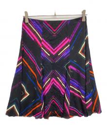 VIVIENNE TAM（ヴィヴィアンタム）の古着「パワーネットスカート」｜パープル