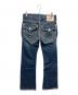 TRUE RELIGION (トゥルー レリジョン) BILLY BIG QTブーツカットデニム インディゴ サイズ:71cm：9000円