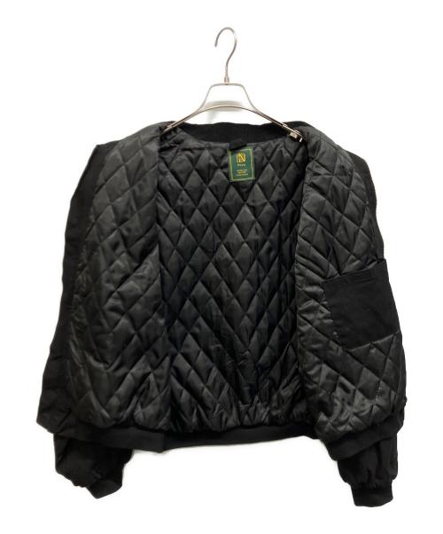 Noen（ノエン）NOEN (ノエン) 襟コーデュロイパテッドジャケット ブラック サイズ:Freeの古着・服飾アイテム