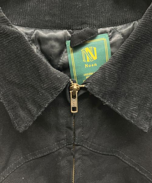 Noen（ノエン）NOEN (ノエン) 襟コーデュロイパテッドジャケット ブラック サイズ:Freeの古着・服飾アイテム