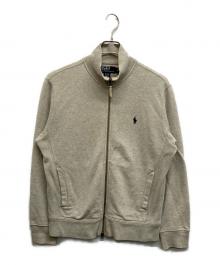 POLO RALPH LAUREN（ポロ・ラルフローレン）の古着「ダブルジップスウェットブルゾン」｜グレー