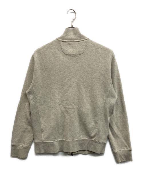POLO RALPH LAUREN（ポロ・ラルフローレン）POLO RALPH LAUREN (ポロ・ラルフローレン) ダブルジップスウェットブルゾン グレー サイズ:Mの古着・服飾アイテム