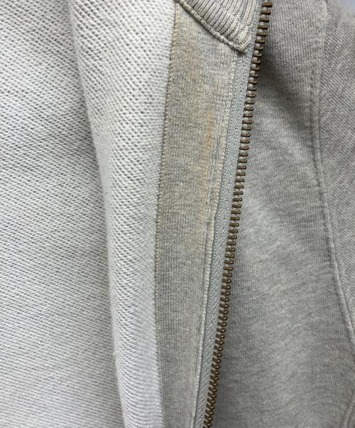 POLO RALPH LAUREN（ポロ・ラルフローレン）POLO RALPH LAUREN (ポロ・ラルフローレン) ダブルジップスウェットブルゾン グレー サイズ:Mの古着・服飾アイテム