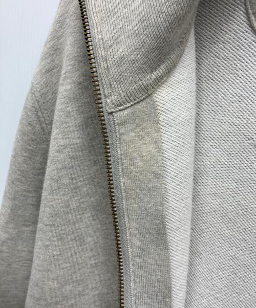 POLO RALPH LAUREN（ポロ・ラルフローレン）POLO RALPH LAUREN (ポロ・ラルフローレン) ダブルジップスウェットブルゾン グレー サイズ:Mの古着・服飾アイテム