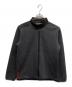 PRADA SPORTS（プラダスポーツ）の古着「ナイロン切替ニットジャケット」｜グレー