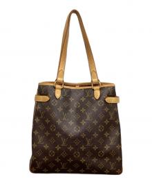 LOUIS VUITTON（ルイ ヴィトン）の古着「モノグラムバティニョール・ヴェルティカル バッグ」｜ブラウン