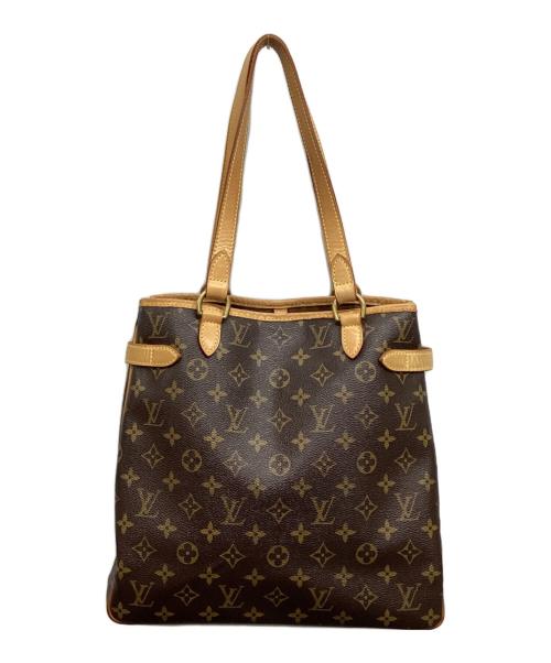 LOUIS VUITTON（ルイ ヴィトン）LOUIS VUITTON (ルイ ヴィトン) モノグラムバティニョール・ヴェルティカル バッグ ブラウン サイズ:下記参照の古着・服飾アイテム