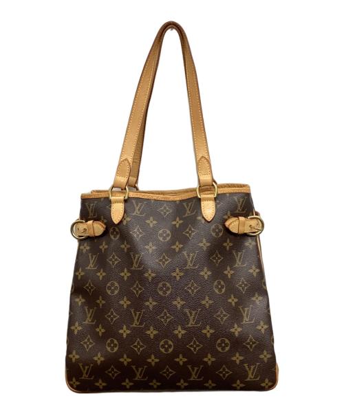 LOUIS VUITTON（ルイ ヴィトン）LOUIS VUITTON (ルイ ヴィトン) モノグラムバティニョール・ヴェルティカル バッグ ブラウン サイズ:下記参照の古着・服飾アイテム