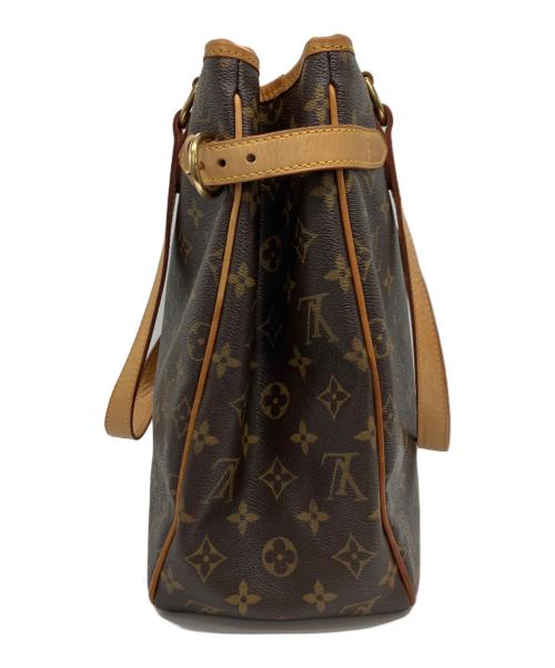 LOUIS VUITTON（ルイ ヴィトン）LOUIS VUITTON (ルイ ヴィトン) モノグラムバティニョール・ヴェルティカル バッグ ブラウン サイズ:下記参照の古着・服飾アイテム