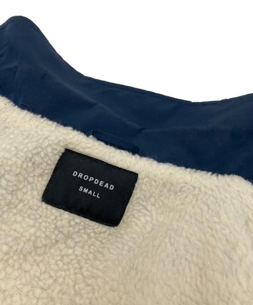 DROPDEAD（ドロップデッド）DROPDEAD (ドロップデッド) DROPDEAD 裏ボアキルティングジャケット ネイビー サイズ:Sの古着・服飾アイテム