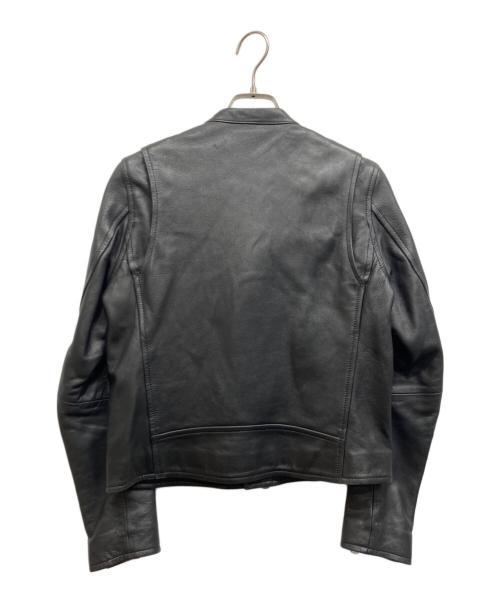 fredy repit（フレディ レピ）fredy repit (フレディ レピ) ラムレザーライダースジャケット ブラック サイズ:38の古着・服飾アイテム