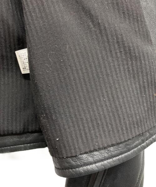 fredy repit（フレディ レピ）fredy repit (フレディ レピ) ラムレザーライダースジャケット ブラック サイズ:38の古着・服飾アイテム