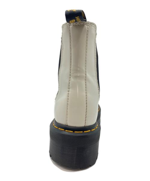 Dr.Martens（ドクターマーチン）Dr.Martens (ドクターマーチン) QUAD チェルシーブーツ ホワイト サイズ:UK 3の古着・服飾アイテム