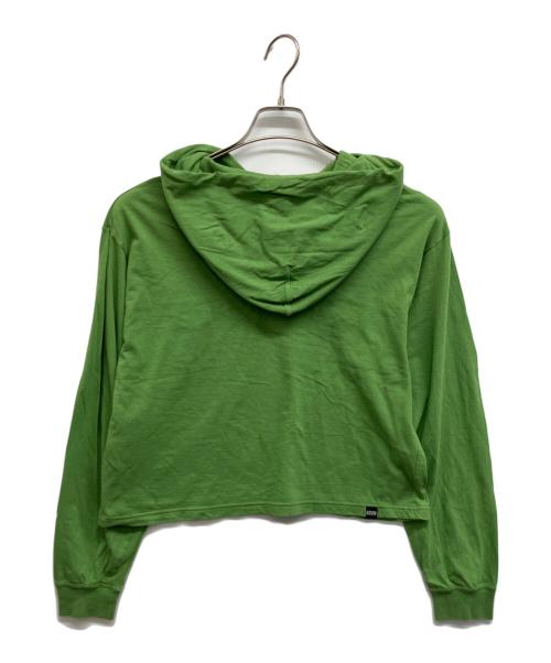 Hysteric Glamour（ヒステリックグラマー）Hysteric Glamour (ヒステリックグラマー) HG YOUTH ショートパーカー　グリーン グリーン サイズ:Freeの古着・服飾アイテム