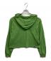 Hysteric Glamour (ヒステリックグラマー) HG YOUTH ショートパーカー　グリーン グリーン サイズ:Free：6000円