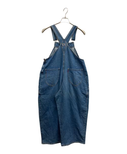 Hysteric Glamour（ヒステリックグラマー）Hysteric Glamour (ヒステリックグラマー) ロゴ刺繍 デニムオールインワン インディゴ サイズ:Sの古着・服飾アイテム